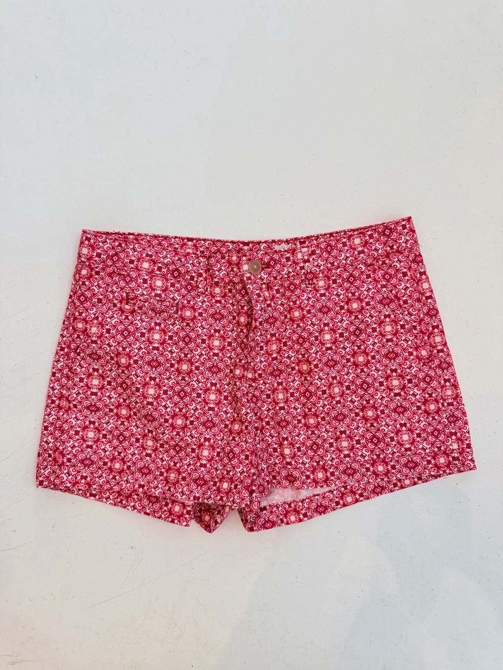 GAP Red Printed Women's Shorts